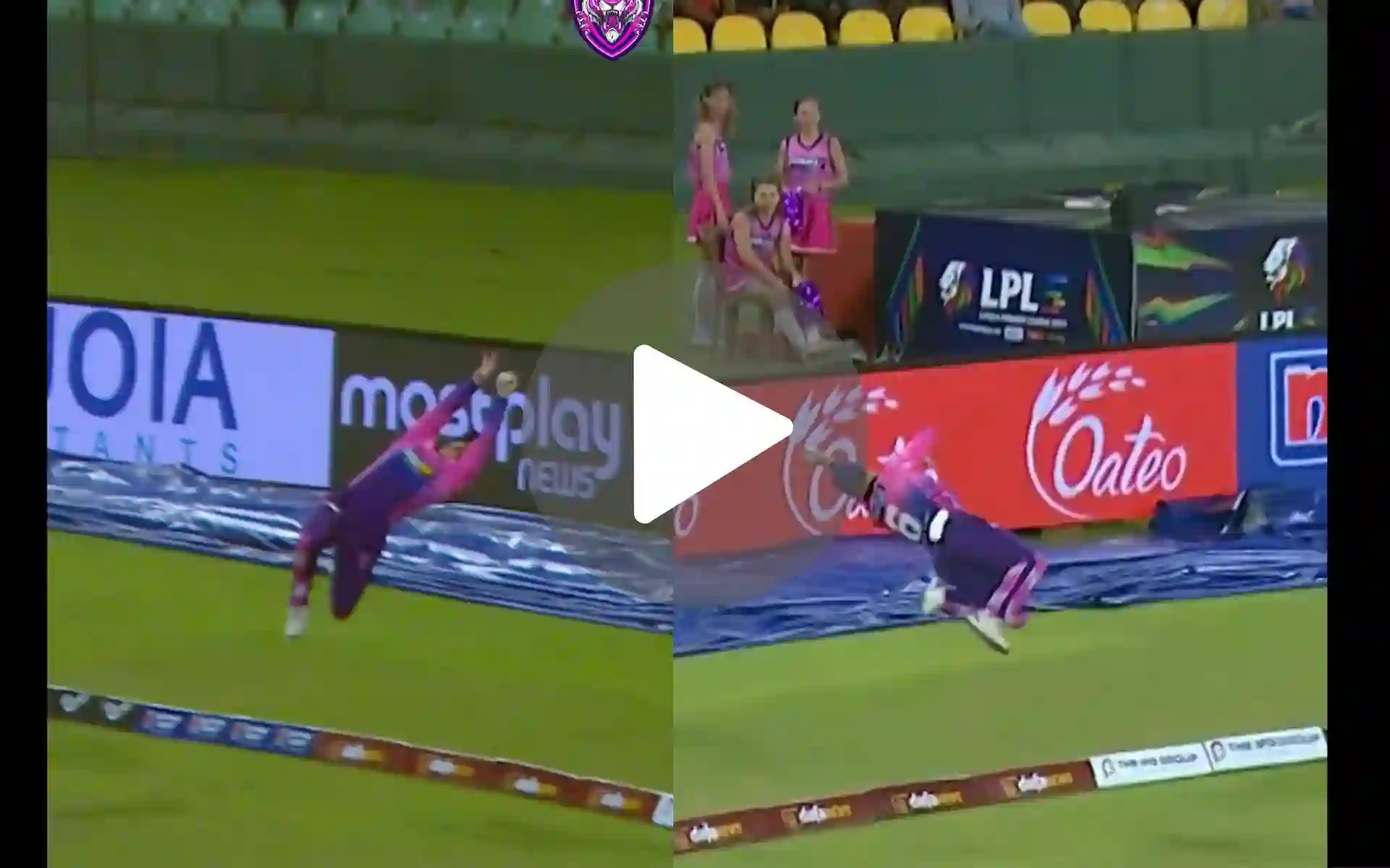 [Watch] Acrobatic Fielding Effort From Glenn Phillips Erupts Crowd In LPL Vs Dambulla Sixers